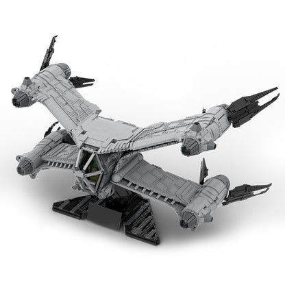 Aurora Starfighter MOC Building Kit | Futuristic Spacecraft Model - 1