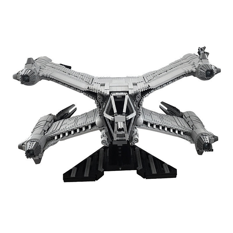 Aurora Starfighter MOC Building Kit | Futuristic Spacecraft Model - 3
