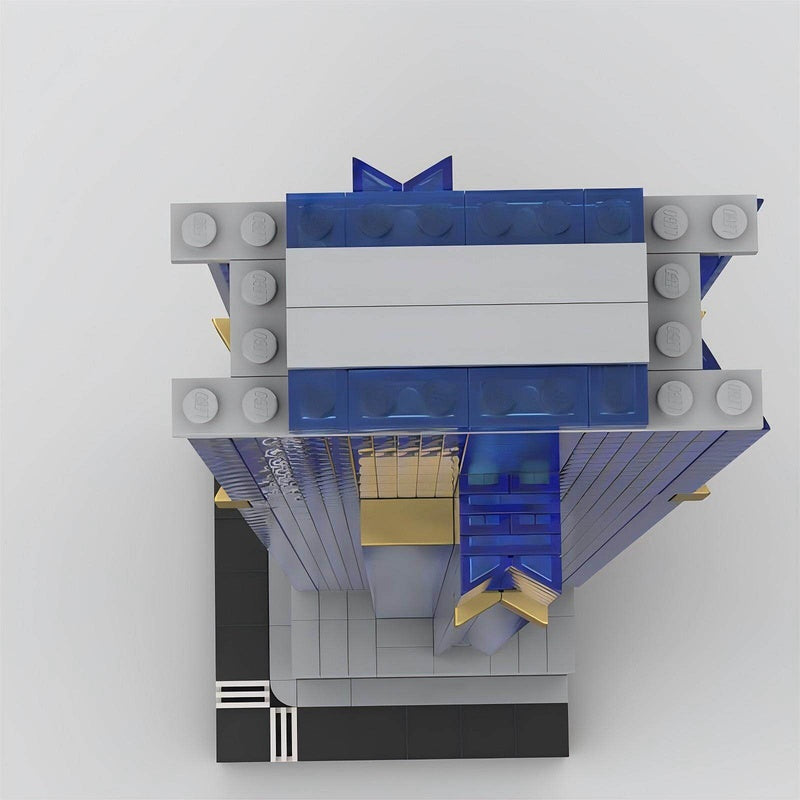 Australia 108 Melbourne MOC Skyscraper Building Kit Micro Skyline Model - 5