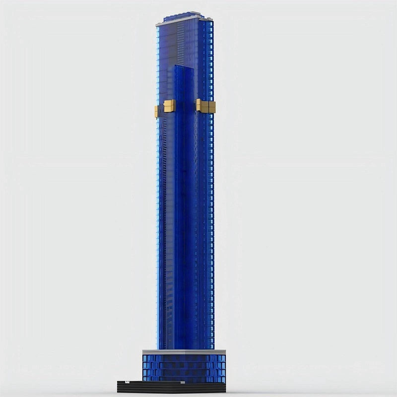 Australia 108 Melbourne Skyscraper Building Kit | LEGO-Compatible MOC - 5