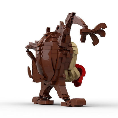 Australian Spinning Devil Wildlife Building Kit | LEGO-Compatible MOC - 3
