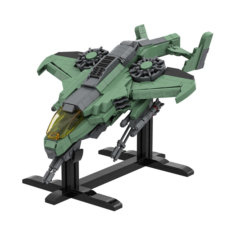 av-22 sparrowhawk building set | halo | lego compatible - 4