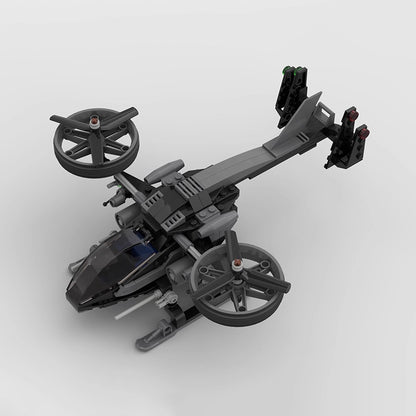 avatar helicopter building set | moc-87032 | compatible with lego - 2