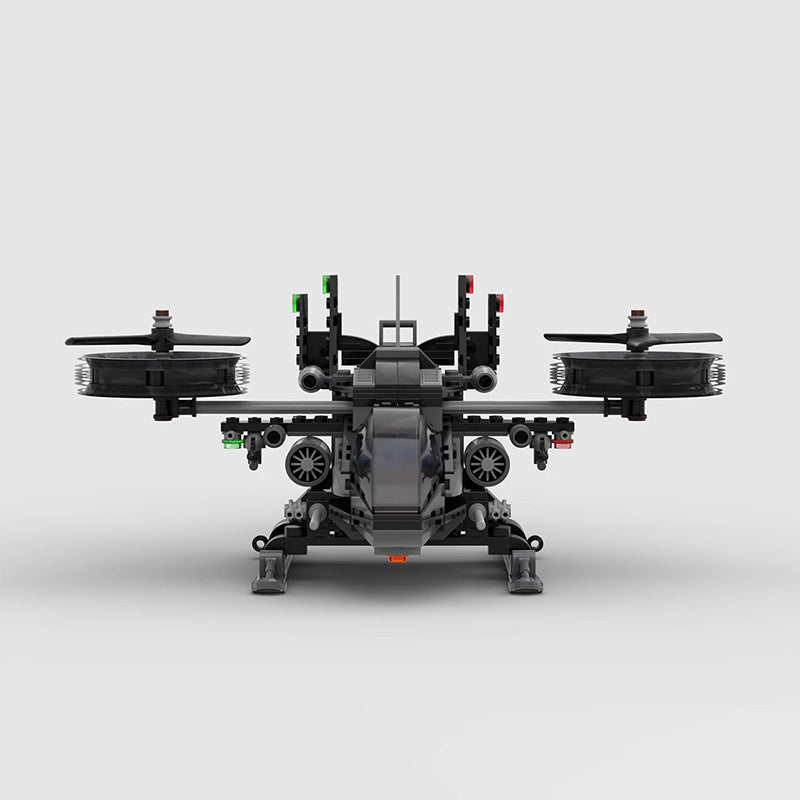 avatar helicopter building set | moc-87032 | compatible with lego - 4