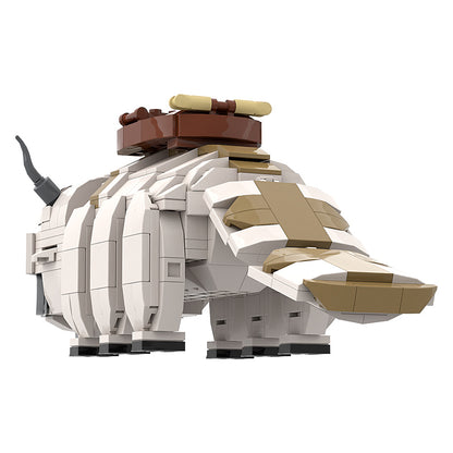 avatar: the last airbender flying bison moc building blocks - 5