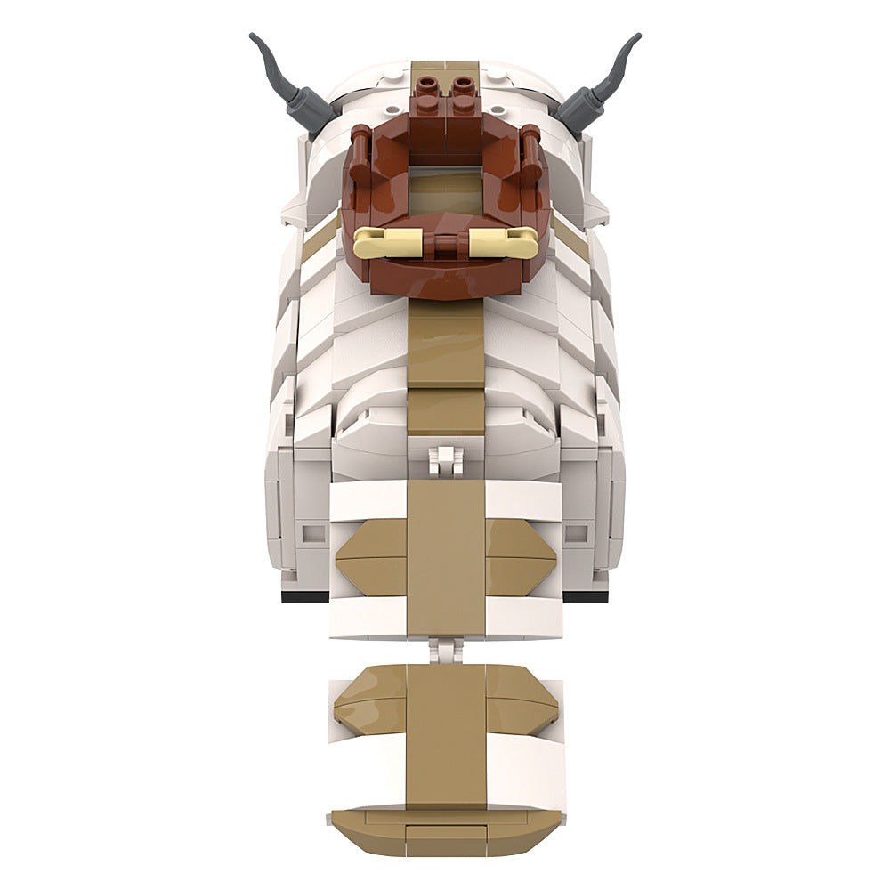 avatar: the last airbender flying bison moc building blocks - 6