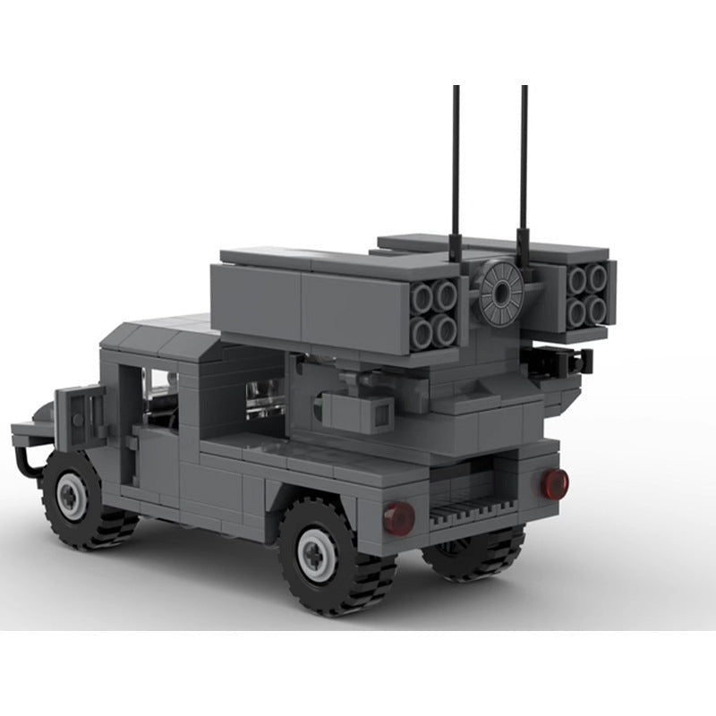 Avenger Missile Truck MOC Building Kit | Tactical Defense Vehicle Model - 3