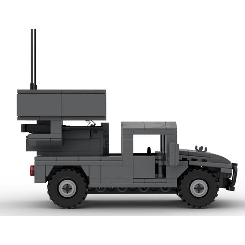 Avenger Missile Truck MOC Building Kit | Tactical Defense Vehicle Model - 4