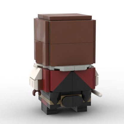 ayo brickheadz building set | the falcon and the winter soldier - 3