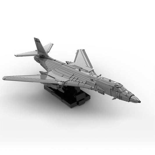 B-1 Lancer Strategic Bomber Building Kit | LEGO-Compatible MOC - 1