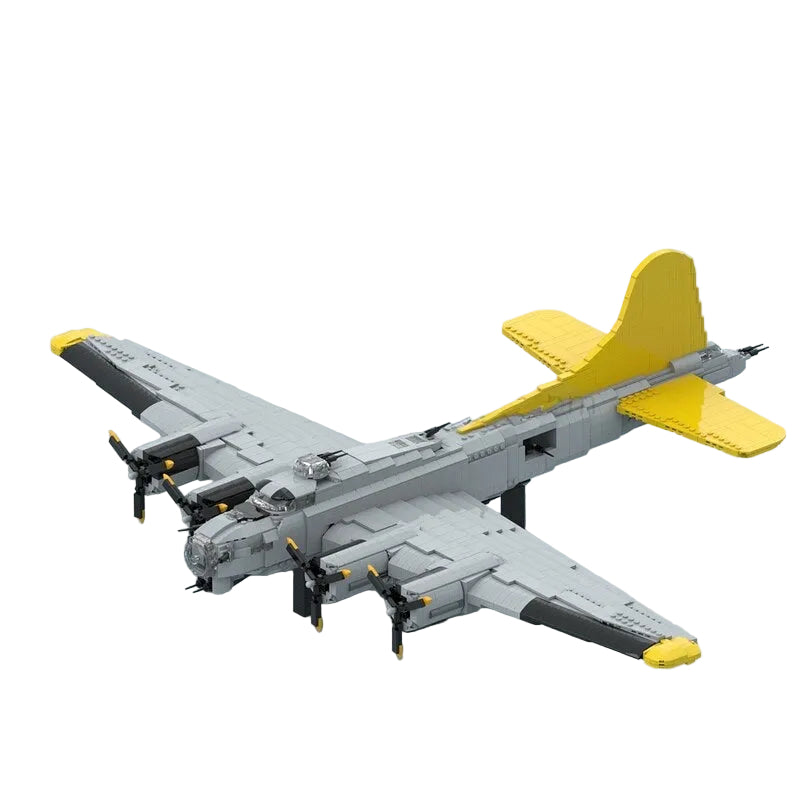 B-17 Flying Fortress Heavy Bomber MOC Building Kit - 1