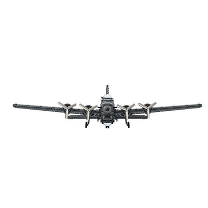 B-17 Flying Fortress MOC WWII Bomber Plane Building Kit - 3