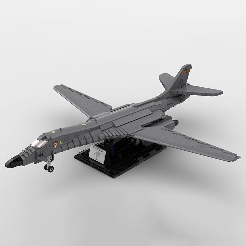 b-1b lancer building set | 1:72 scale | moc-141727 - 1