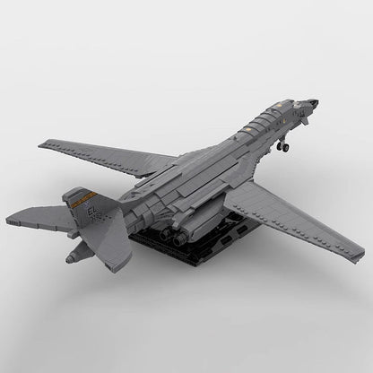 B-1B Lancer Style MOC Strategic Bomber Aircraft Building Kit 1:72 Scale - 2