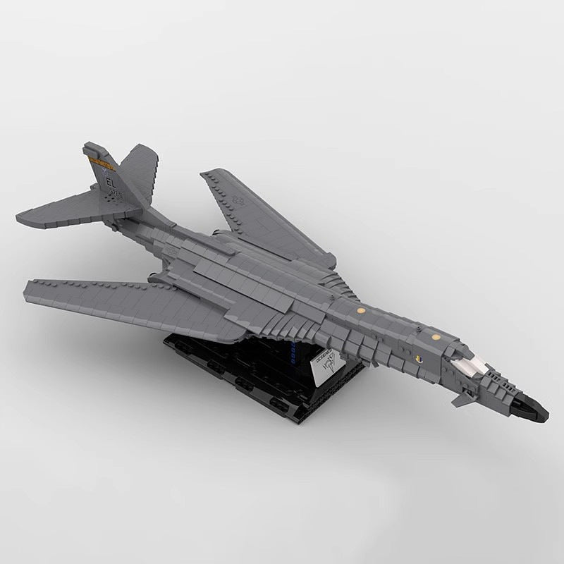 B-1B Lancer Style MOC Strategic Bomber Aircraft Building Kit 1:72 Scale - 3