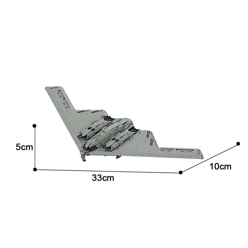 B-2 SPIRIT Stealth Bomber Building Kit | LEGO-Compatible MOC - 5