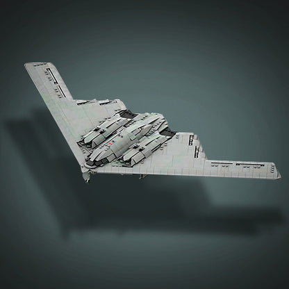 b-2 spirit stealth bomber building set | moc-166363 - 3