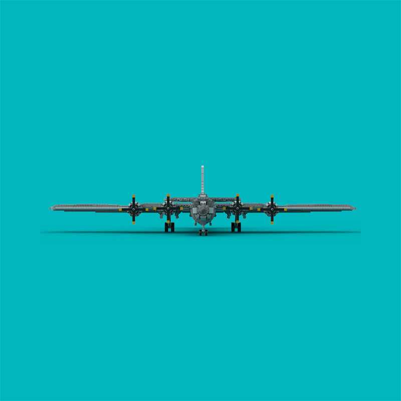 B-29 Superfortress WW2 Heavy Bomber Building Kit | 1:35 | LEGO-Compatible MOC - 4