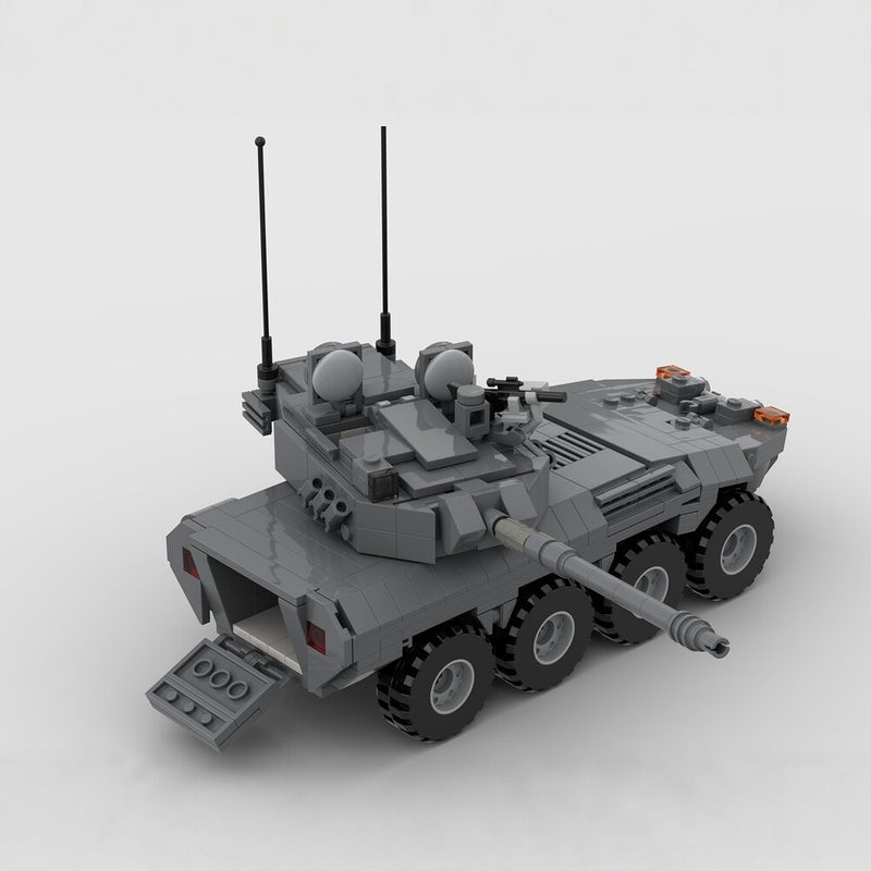 B1 Centauro 8x8 Wheeled Tank Destroyer MOC Building Kit - 4