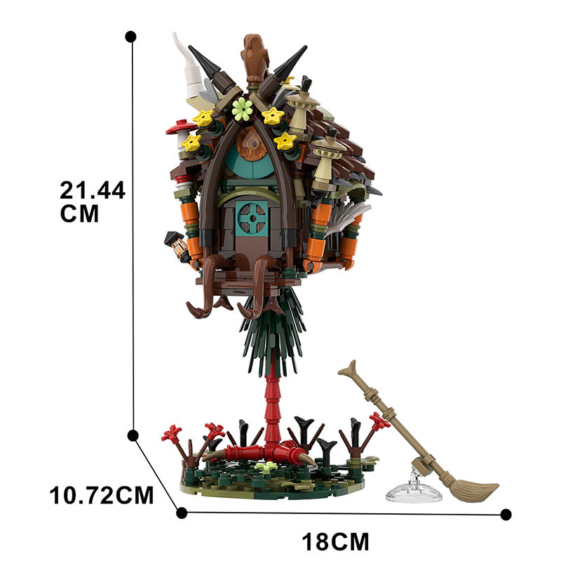 Baba Yaga Hut Building Kit | LEGO-Compatible MOC - 3