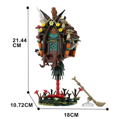 Baba Yaga Hut Building Kit | LEGO-Compatible MOC - 3