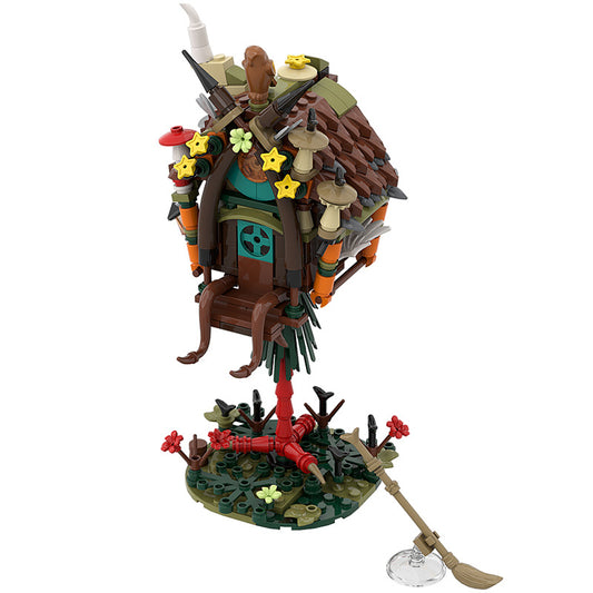 baba yaga hut building set | moc-128416 - 1