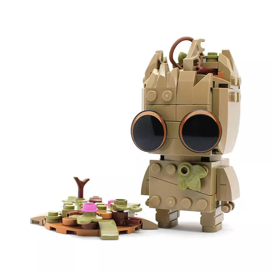 baby groot brickheadz building set | 76217 alternate | lego-compatible - 1