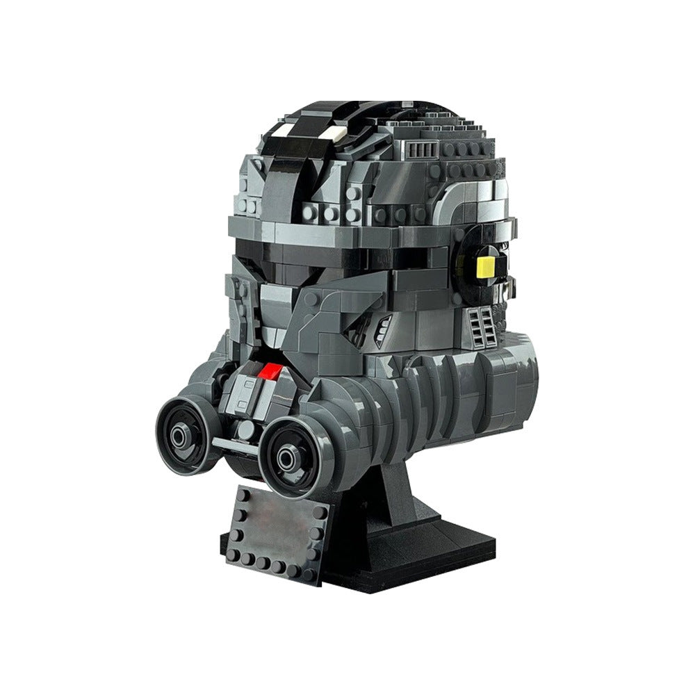 bad batch helmet echo building set | star wars | moc-144442 - 5