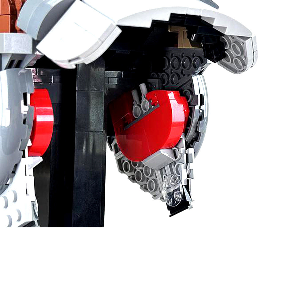 bad batch helmet omega building set | star wars | moc-176841 - 3