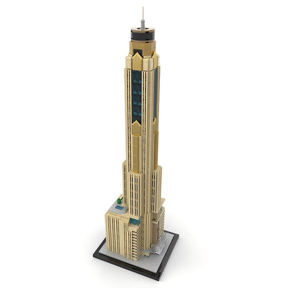 Baiyoke Tower II Bangkok Skyscraper Building Kit | 1:800 Scale LEGO-Compatible MOC - 2