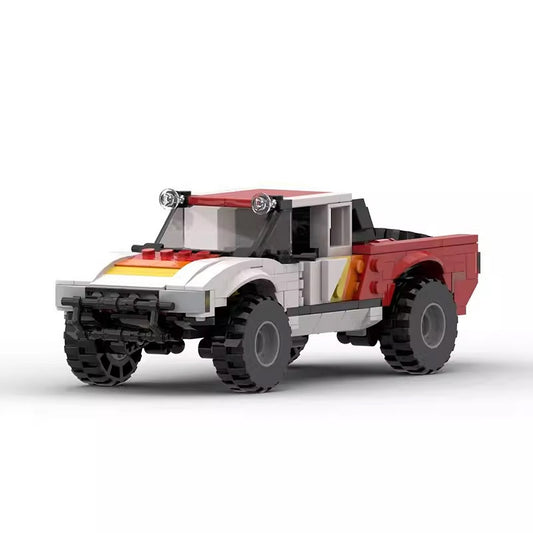Baja Off-Road Trophy Truck Building Kit | LEGO-Compatible MOC - 1