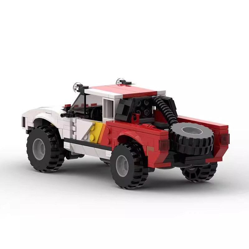 Baja Off-Road Trophy Truck Building Kit | LEGO-Compatible MOC - 2
