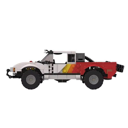 Baja Off-Road Trophy Truck Building Kit | LEGO-Compatible MOC - 5