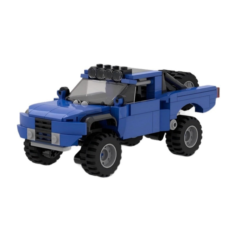 Baja Trophy Truck MOC Building Kit | Off-Road Racing Vehicle Model - 1