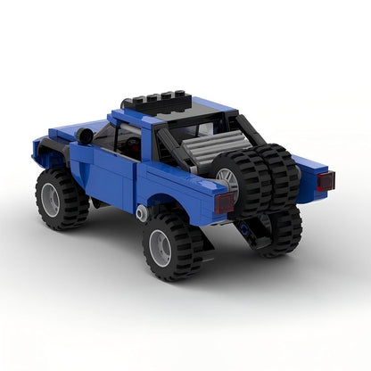 Baja Trophy Truck MOC Building Kit | Off-Road Racing Vehicle Model - 3