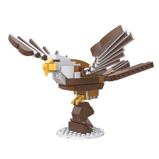 Bald Eagle Building Kit | LEGO-Compatible MOC - 1