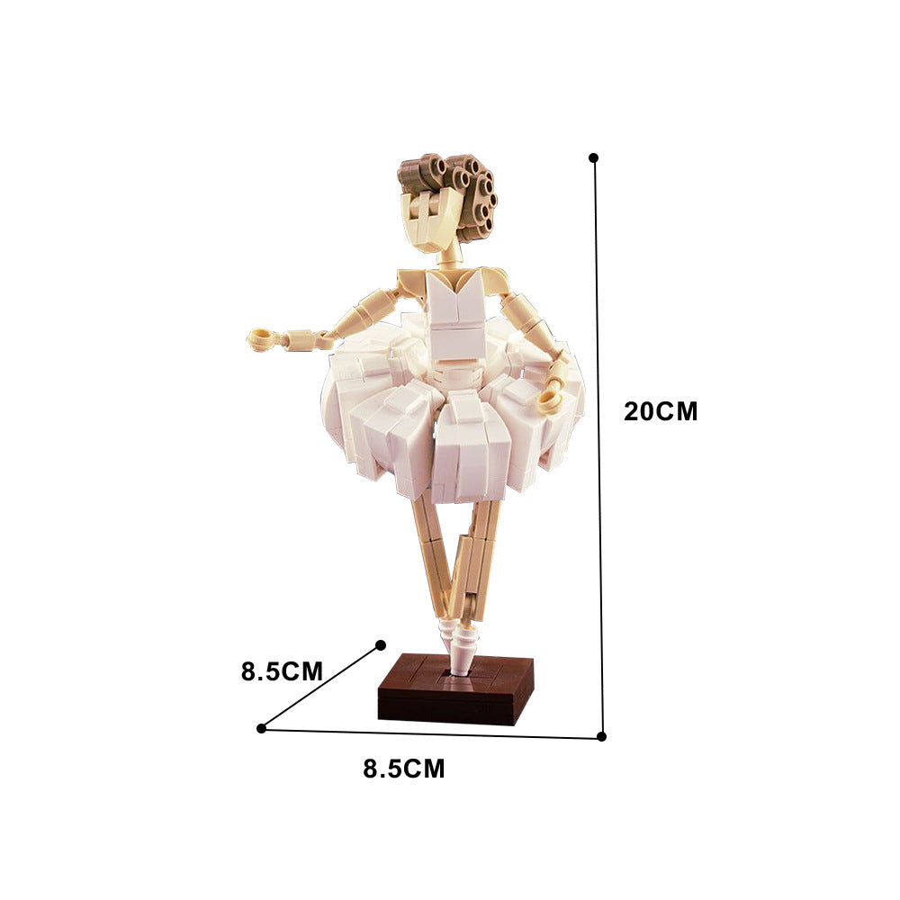 Ballerina Building Kit | LEGO-Compatible MOC - 3