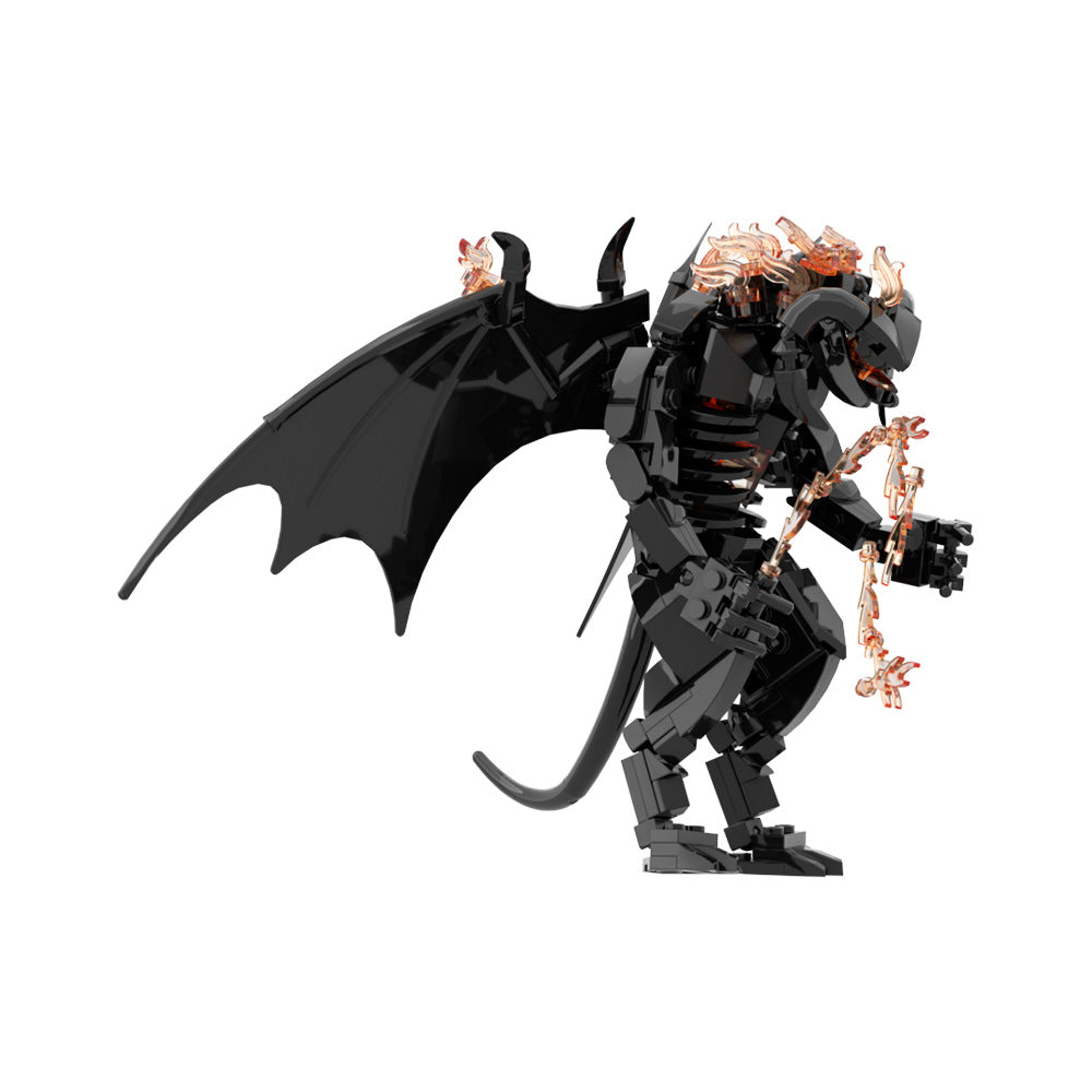 balrogs monster building set - lords of the rings - 2