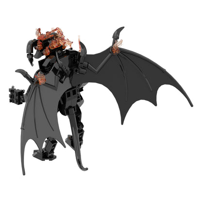 balrogs monster building set - lords of the rings - 5