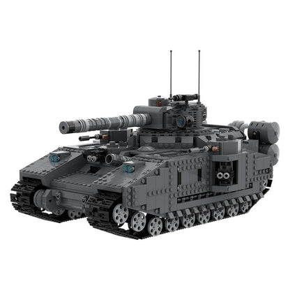 baneblade battletank building set | warhammer 40k | moc-217427 - 5