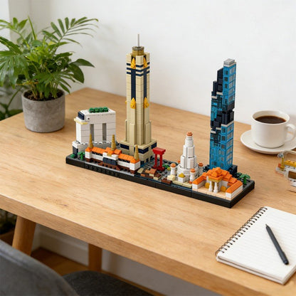 Bangkok Skyline Building Kit | LEGO-Compatible MOC - 5