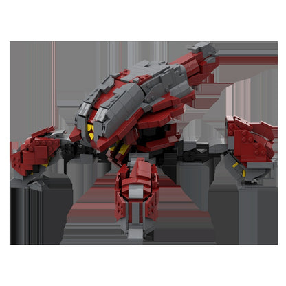 Banished Alien Walker Building Kit | LEGO-Compatible MOC - 3