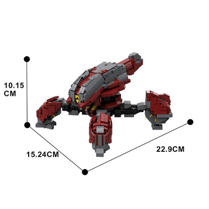 Banished Alien Walker Building Kit | LEGO-Compatible MOC - 4