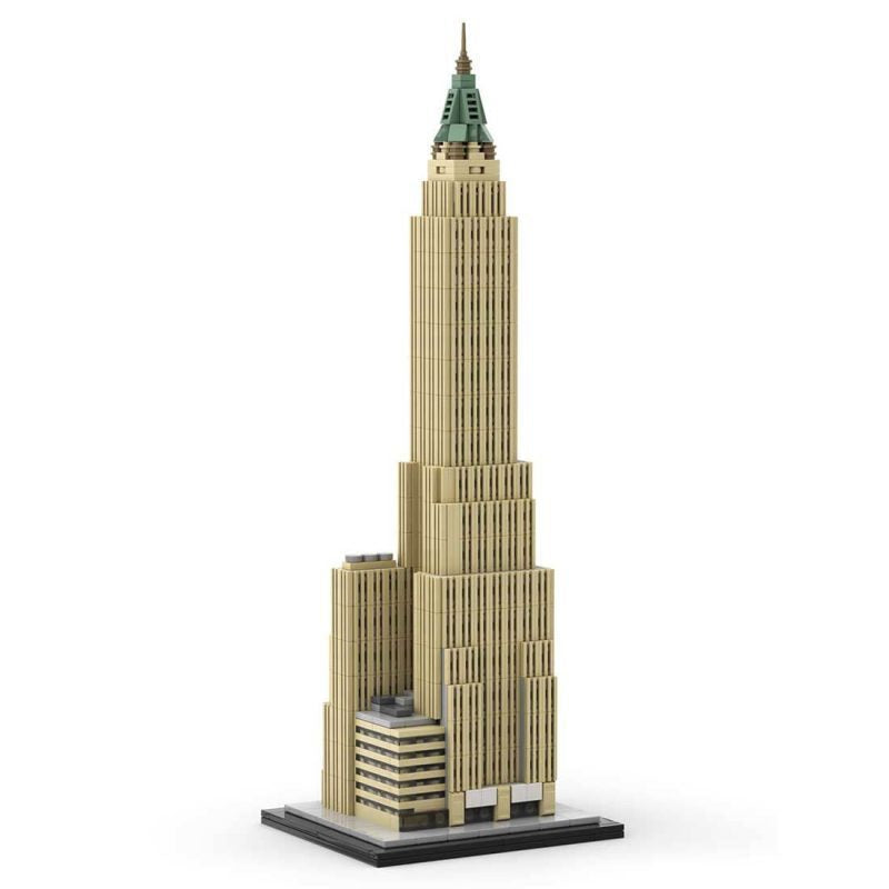 Bank of Manhattan Trust Building | 40 Wall Street | 1:800 Scale | LEGO-Compatible MOC - 1