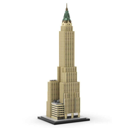 Bank of Manhattan Trust Building | 40 Wall Street | 1:800 Scale | LEGO-Compatible MOC - 1