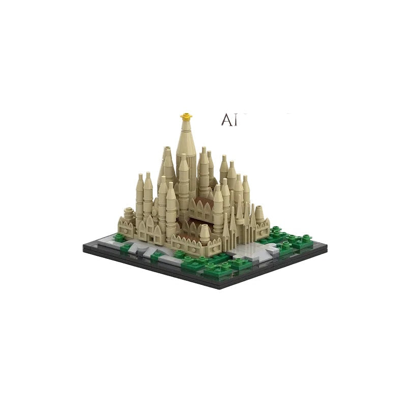 Barcelona Sagrada Familia MOC Architecture Building Kit - 8