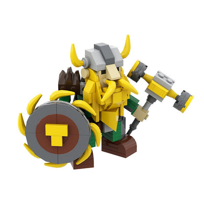 Barf The Banana Dwarf MOC Fantasy Character Building Kit - 1