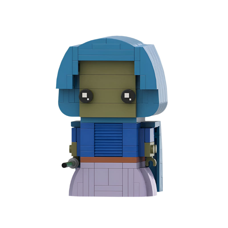 bariss offee moc brickheadz set | lego-compatible star wars blocks - 1