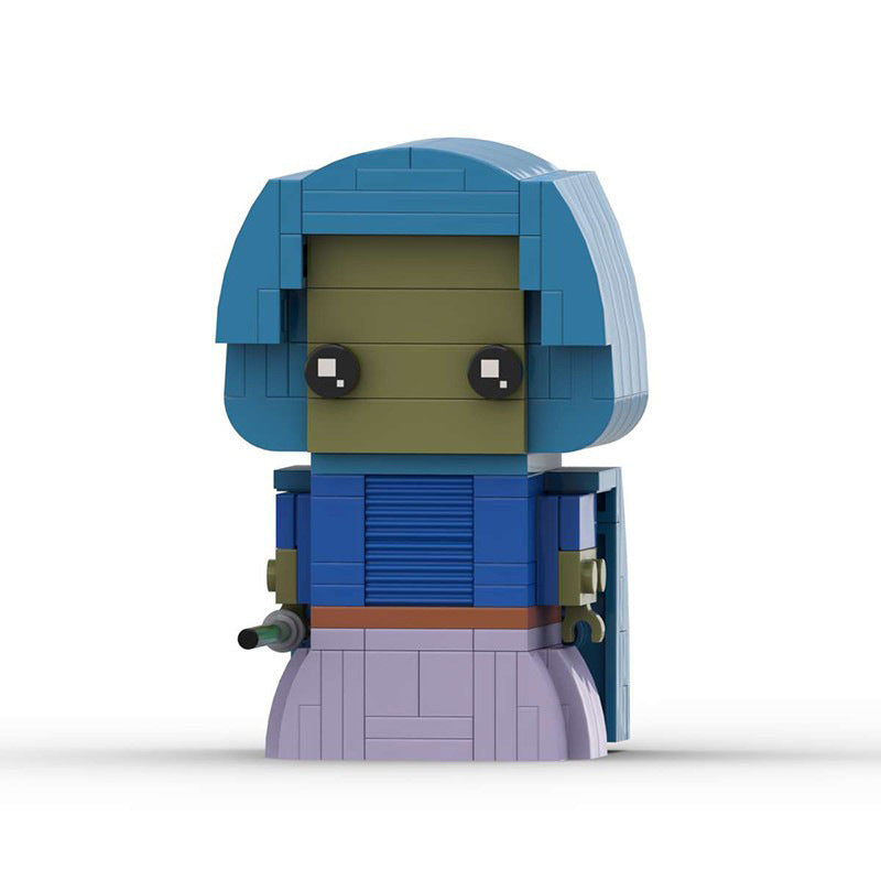 bariss offee moc brickheadz set | lego-compatible star wars blocks - 3