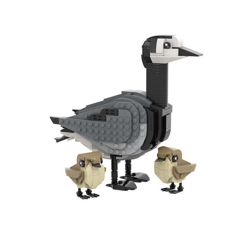 Barnacle Goose & Goslings MOC Building Kit - 1
